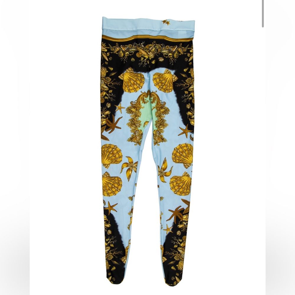 Versace seashell leggings